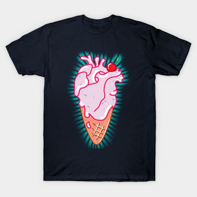 Cool Heart T-Shirt by AVEandLIA